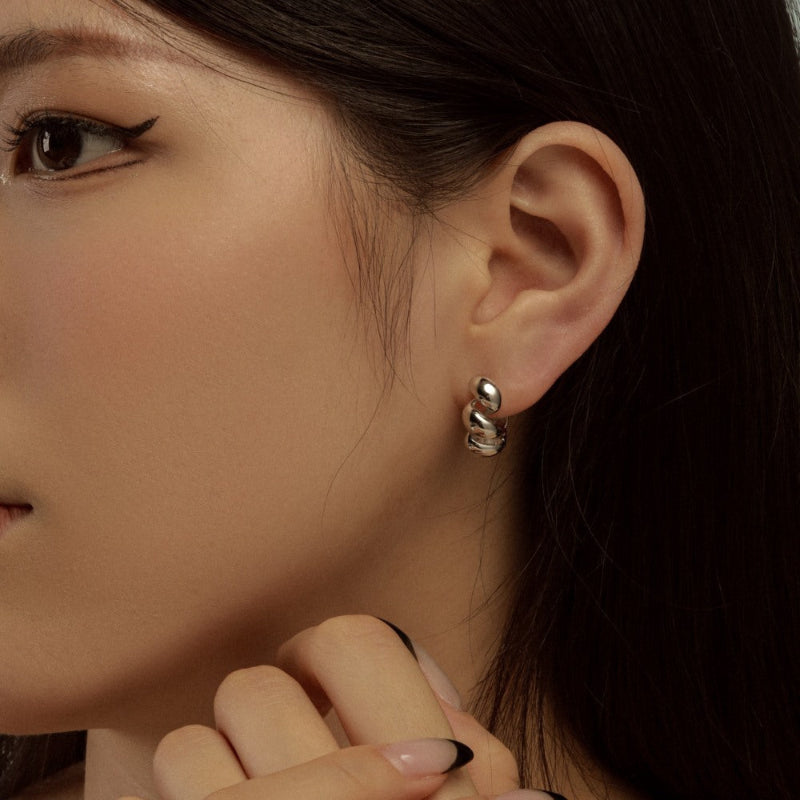 Bubble Twisted Earrings

