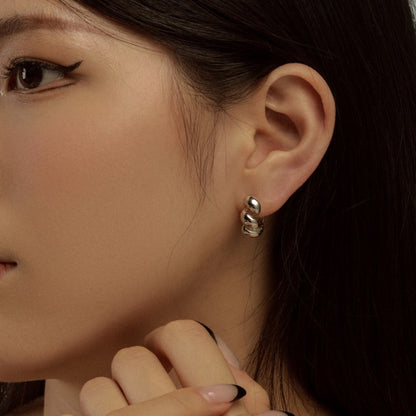 Bubble Twisted Earrings

