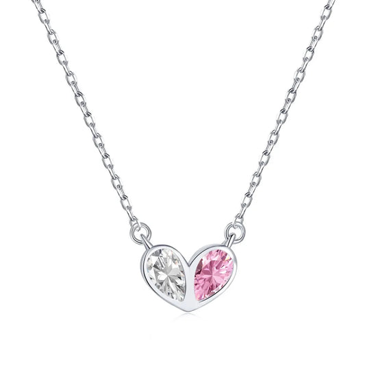 Elegant Heart 925 Love Necklaces