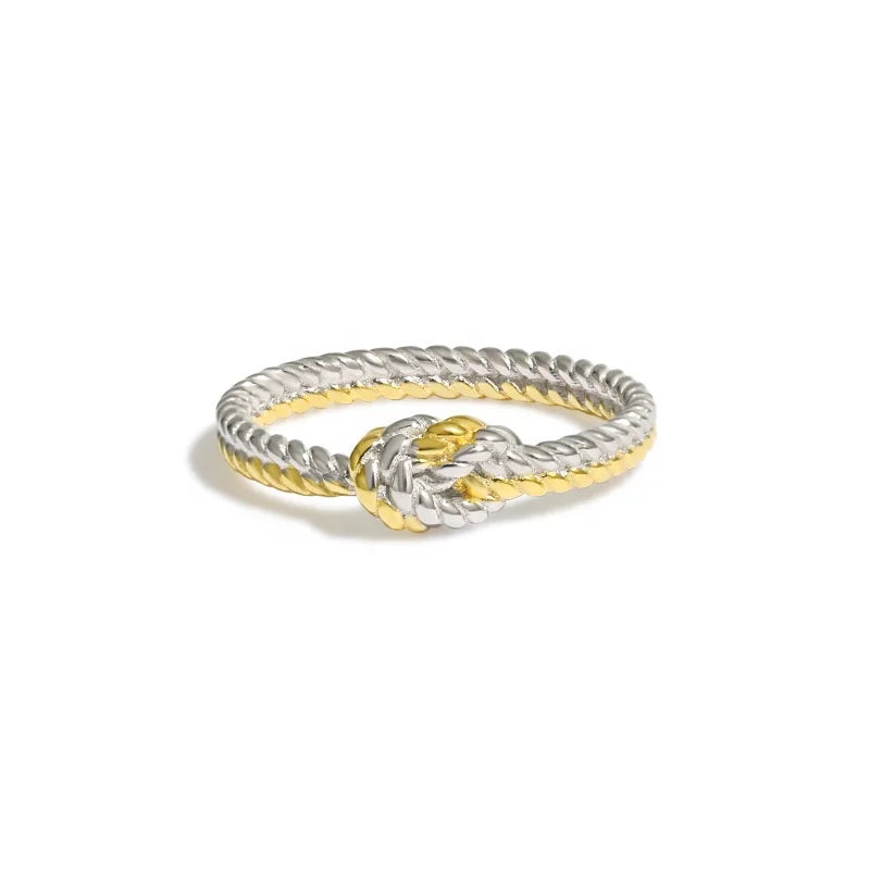 Adjustable Knot Ring

