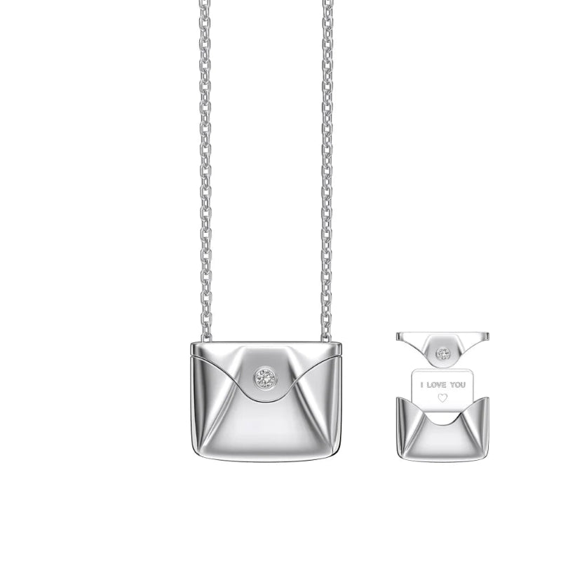 Personalized Heart Pendant Necklace
