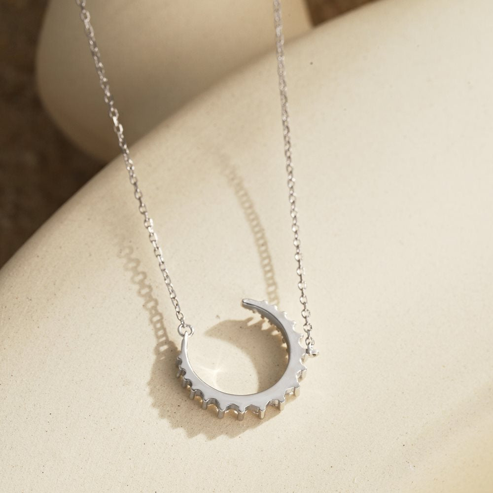 Calming Moon Wedding Necklaces