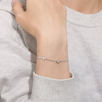Premium 925 Silver Gold Finish Cross Jewelry

