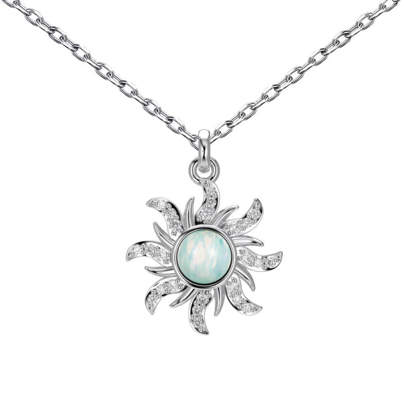Dazzling Sunflower Pendant