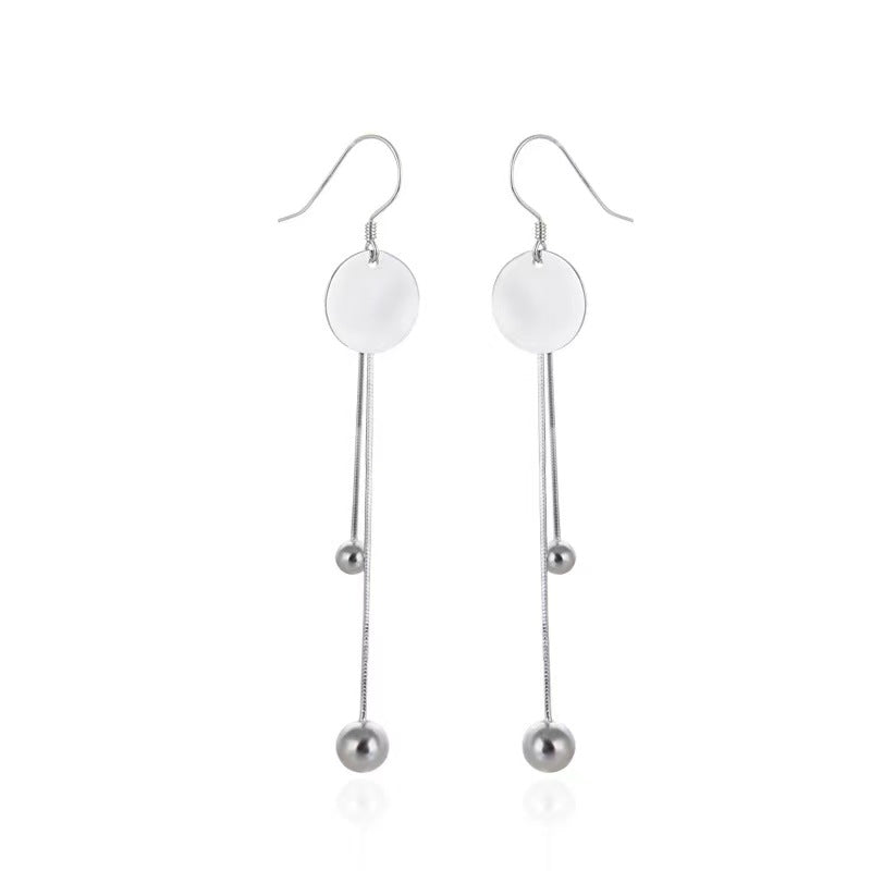 disc hook earrings