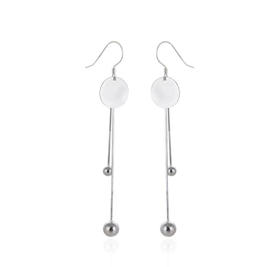 disc hook earrings