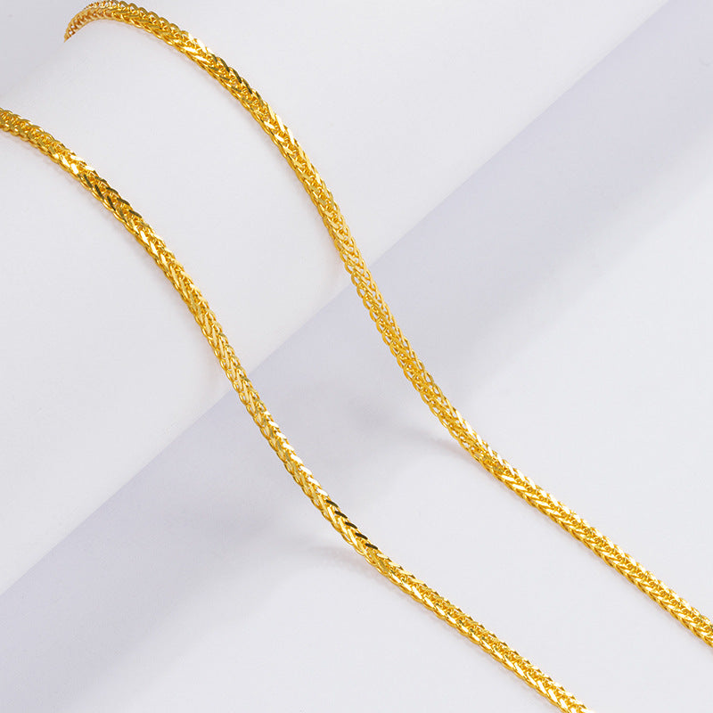 Sparkling Wheat Chain Jewelry