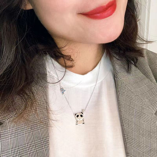 panda necklace for women
