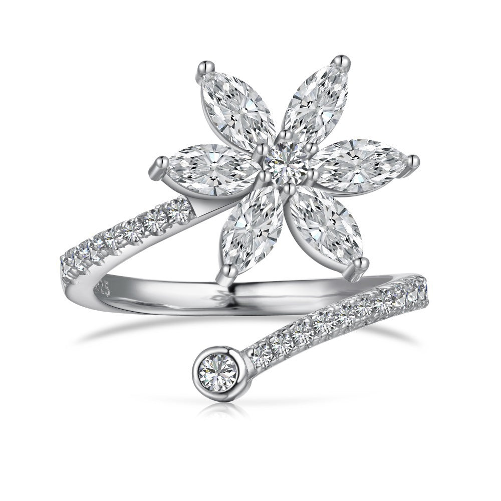 Open Flower Ring
