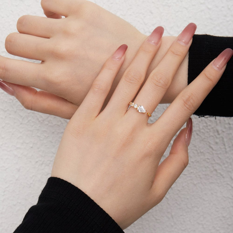 Five-Stone Cluster Ring

