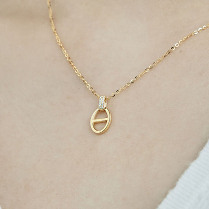Sophisticated Pig Nose Pendant