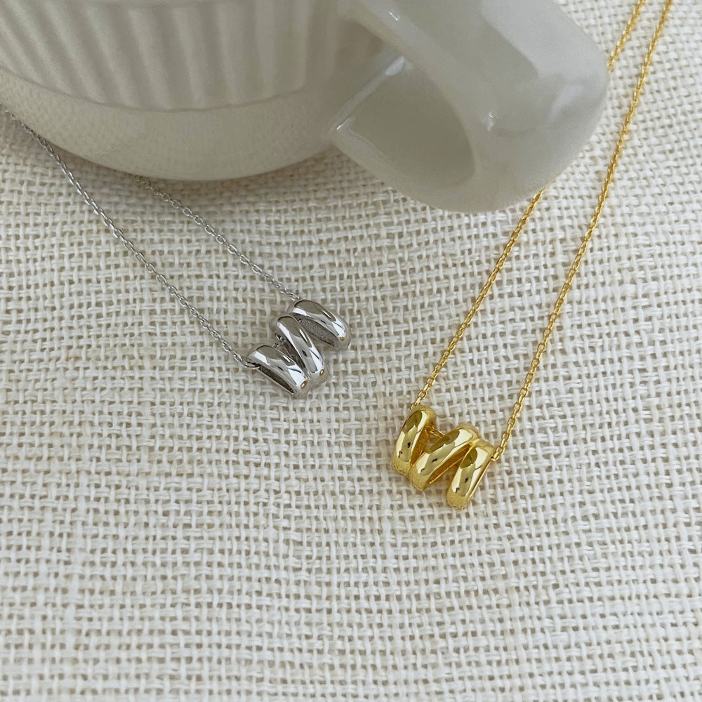 Simple Circle Pendant Necklace