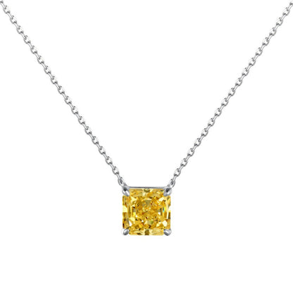 Alluring Square Zirconia Pendant