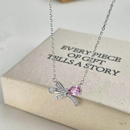 Pink Cubic Zirconia Set