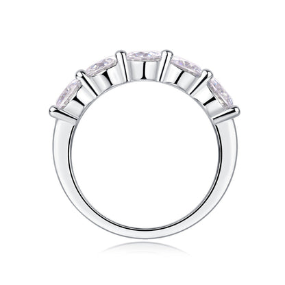 Authentic Vintage Look Moissanite Band

