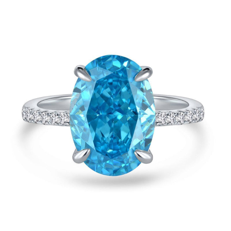 Timeless Oval Solitaire Ring