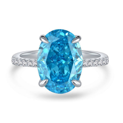 Timeless Oval Solitaire Ring
