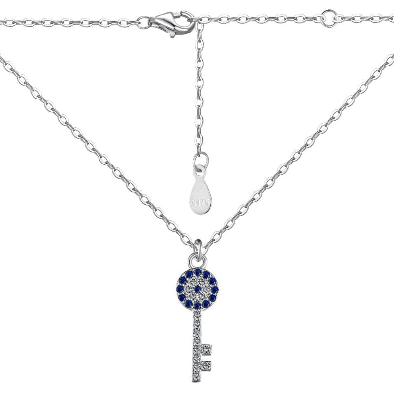 Minimalist Key Pendant Necklace

