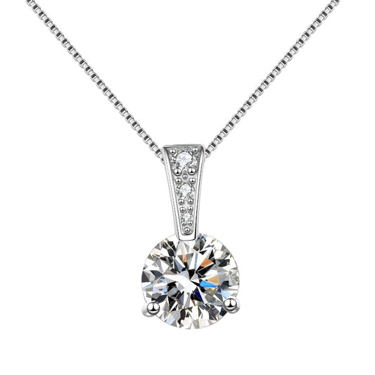 Round Cut Cubic Zirconia Necklace

