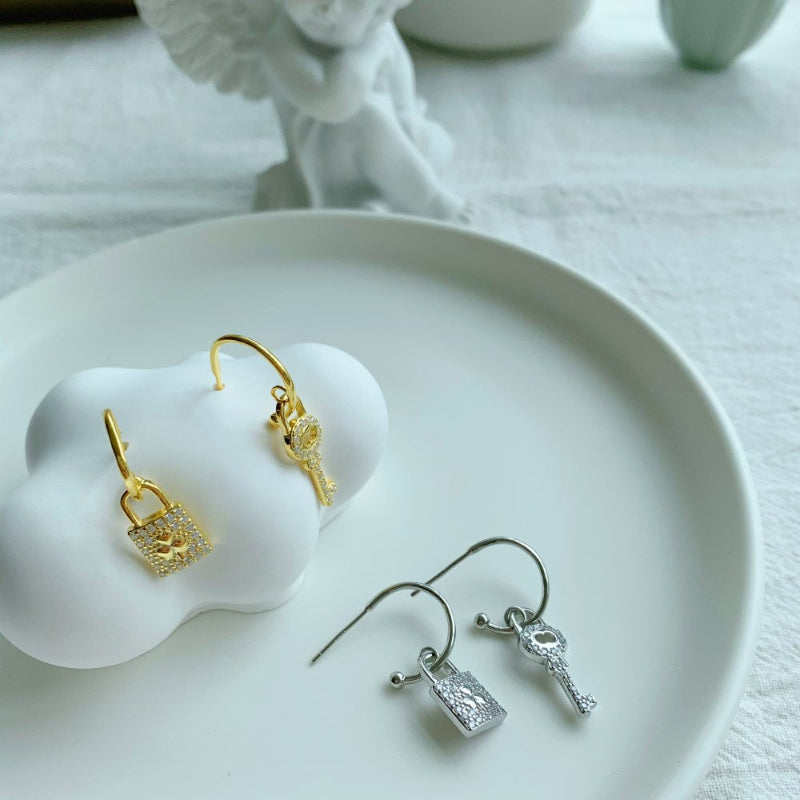 Secret Key and Lock Hoops

