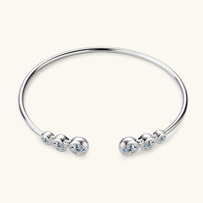 Luxury D-Color VVS1 Moissanite Arm Cuff

