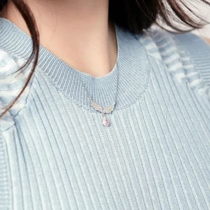 Dainty Waterdrop Pendant Necklace
