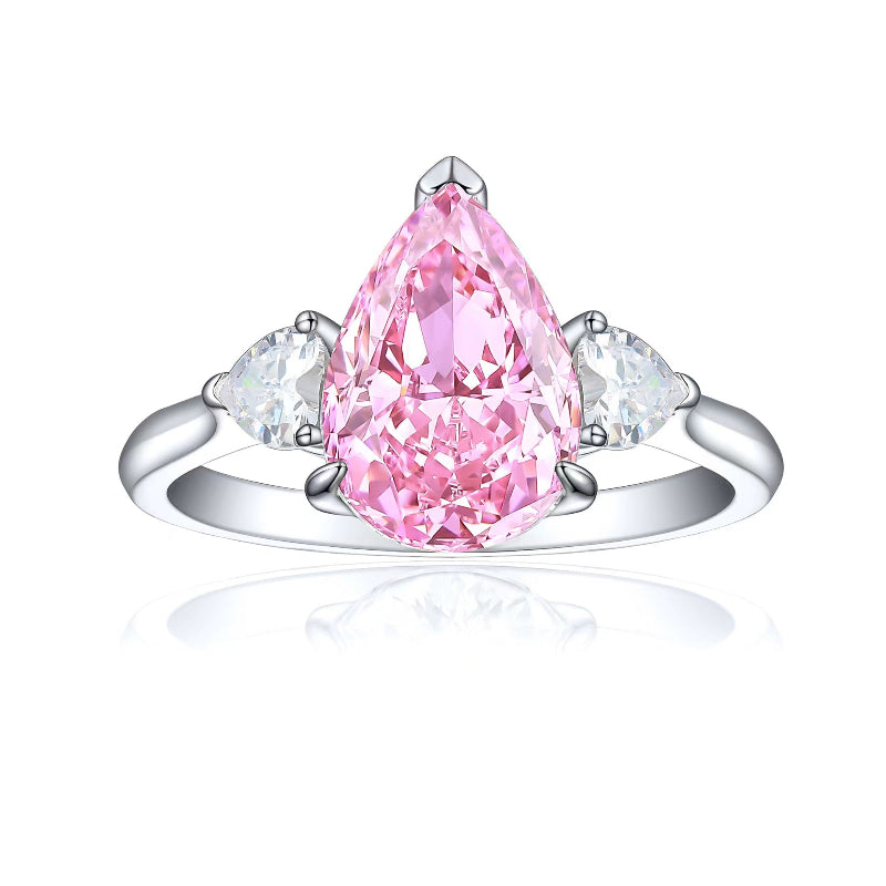 wedding band for pear shaped ring