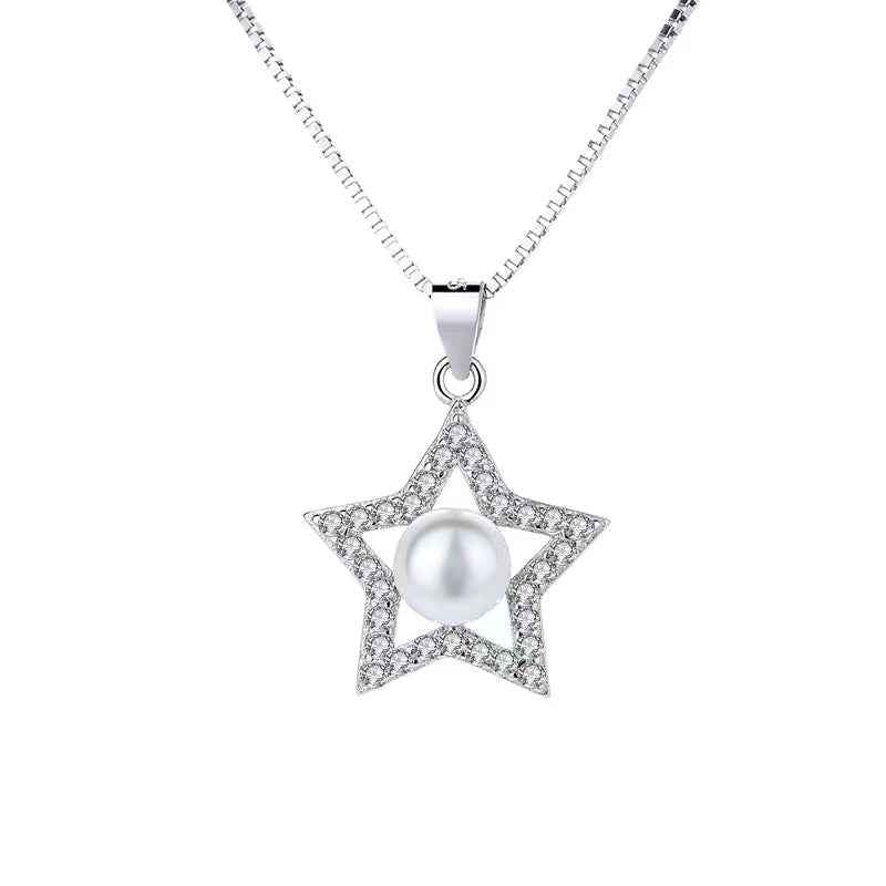 CRYSTAL PEARL NECKLACE 50269
