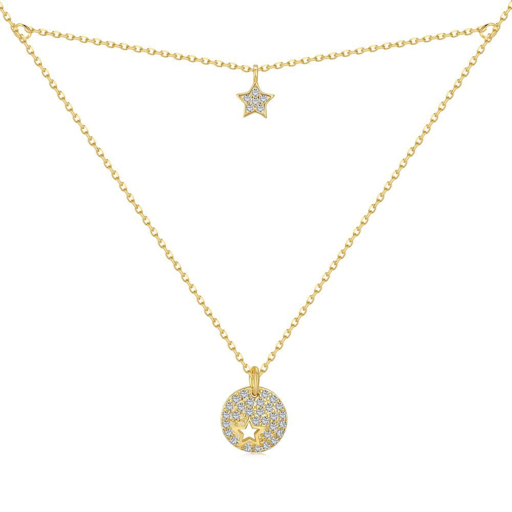 Sparkling Star Pendant Necklace