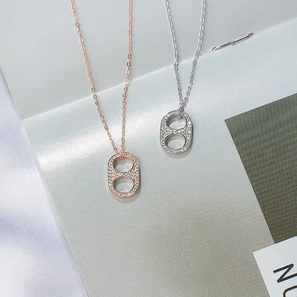 Hermes Iliade Lacquered Pendant silver