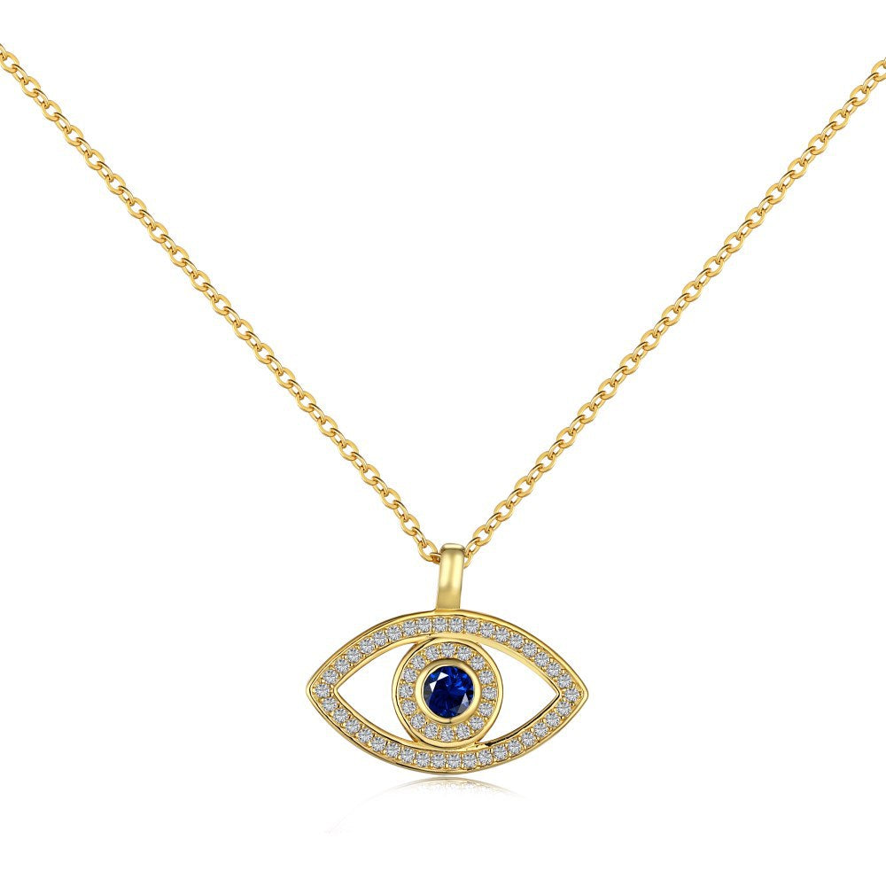 Spooky and Stylish Devil Eye Pendant