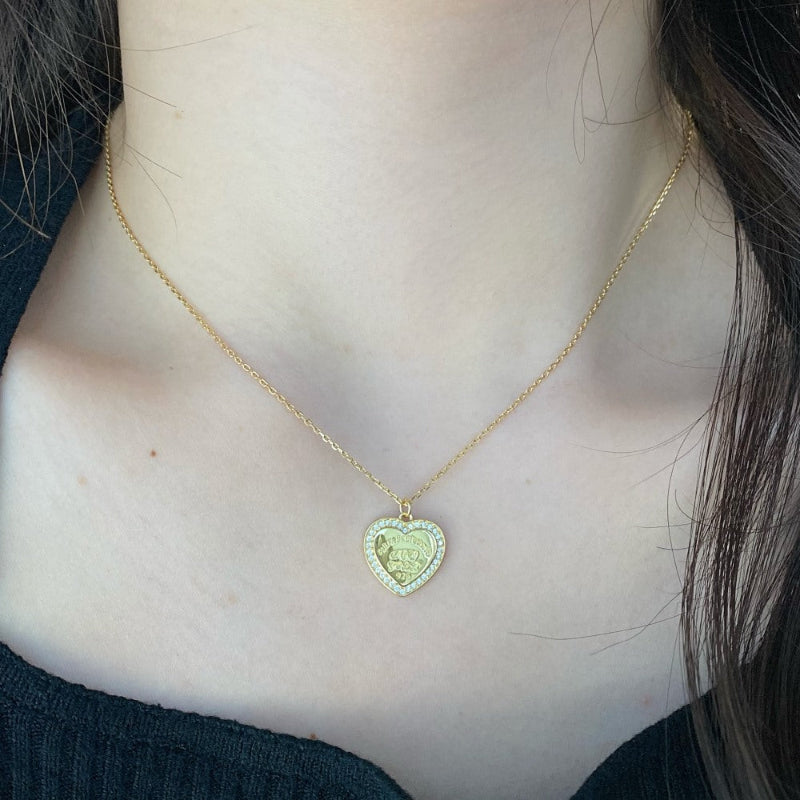Vintage-Inspired Letter Pendant