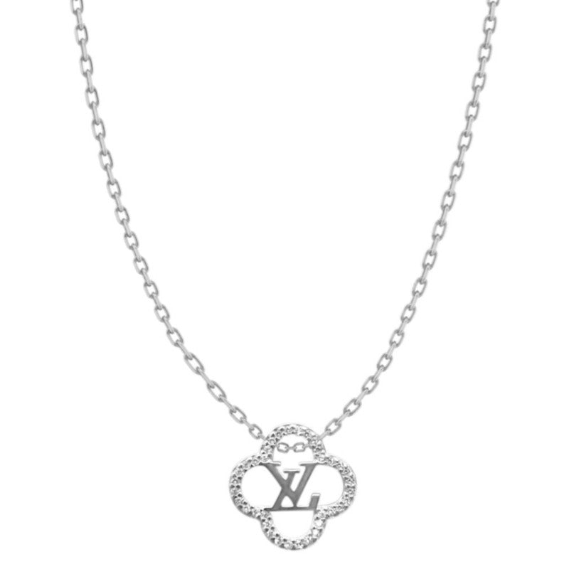 flower louis vuitton necklace