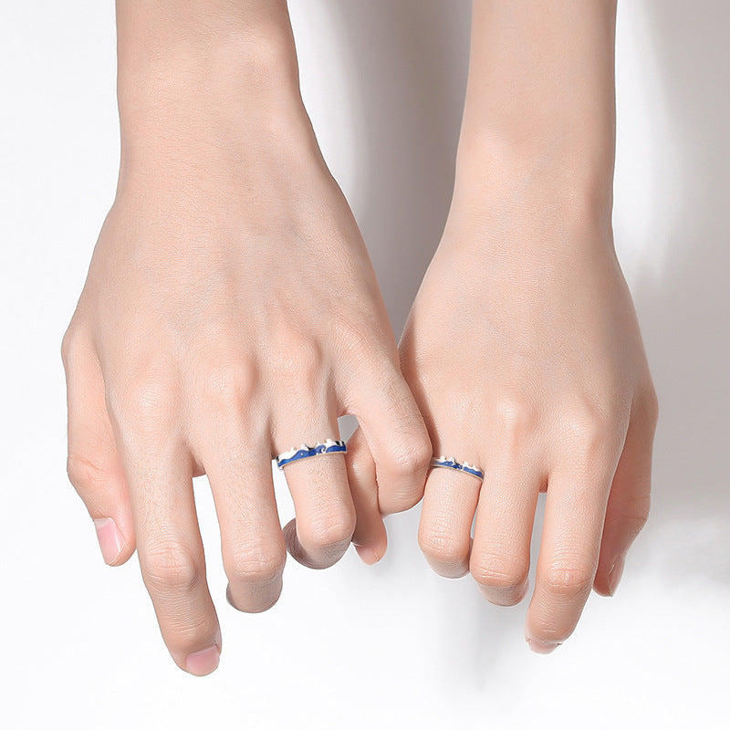 Sterling Silver Couple Rings