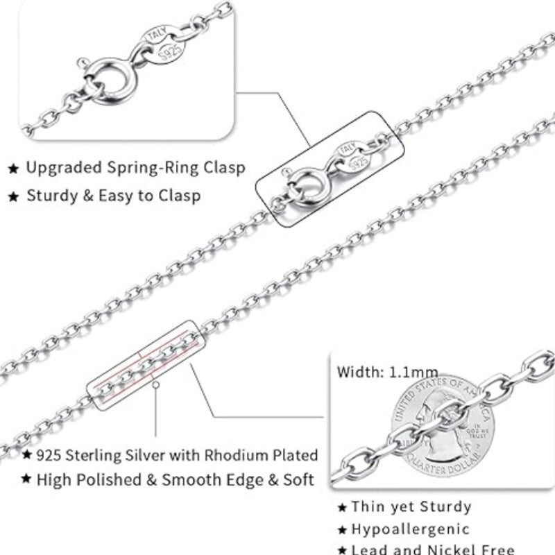 925 Sterling Silver Chain