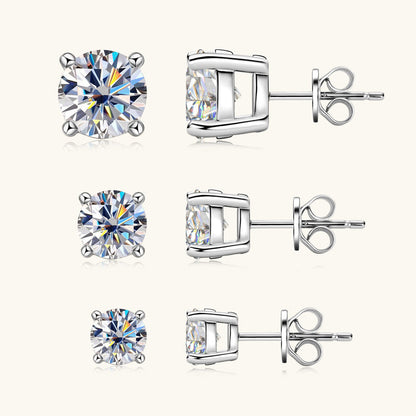 Four-Prong Diamond Studs

