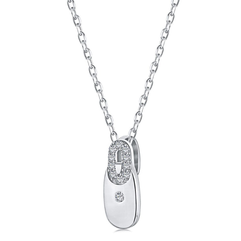 Understated Luxury Oval Pendant


