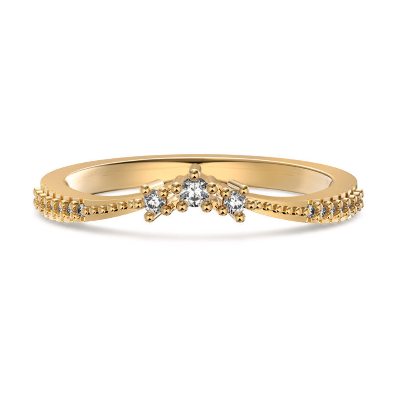 Personalized Classic Couple Lover Bridal Ring