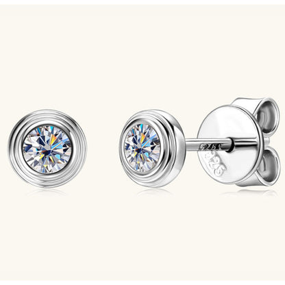 Affordable Luxury Moissanite Stud Earrings

