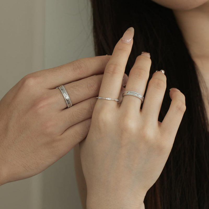 High-Quality Couple Lover Jewelry Rings