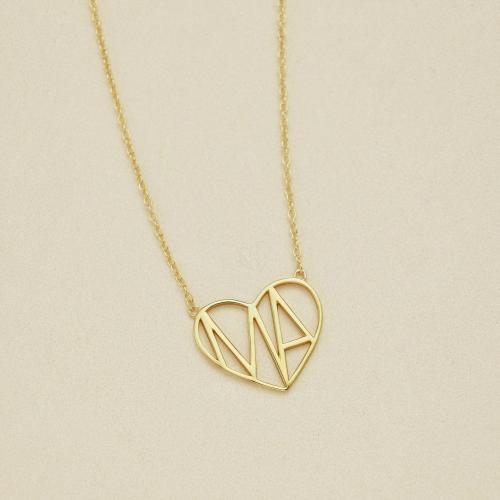 Tender Mom Heart Necklaces