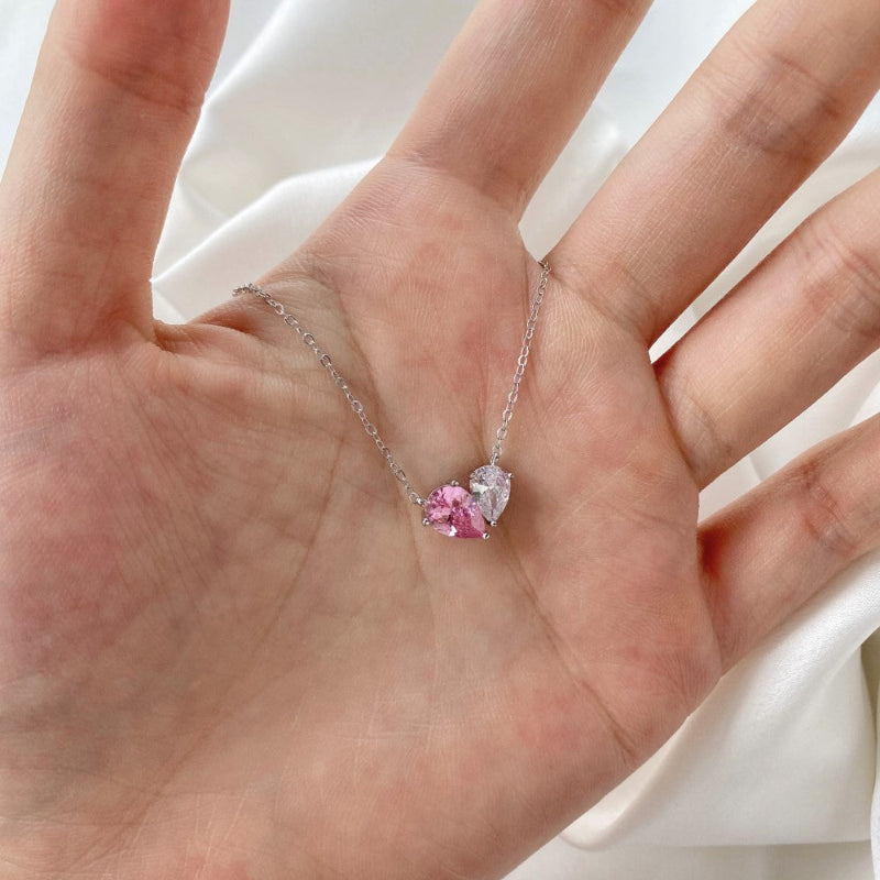 Whimsical Double Heart Gold Jewelry

