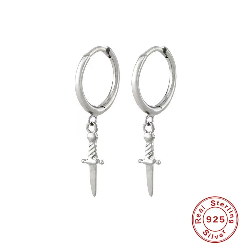 silver diamond ear cuff