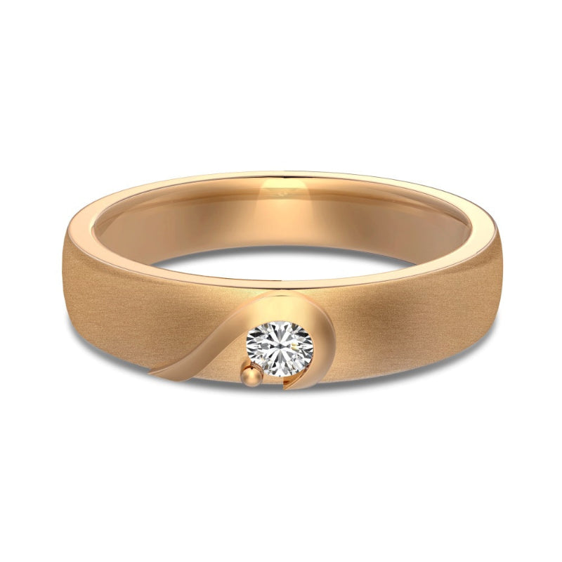 Minimalist Heart Zircon Rings