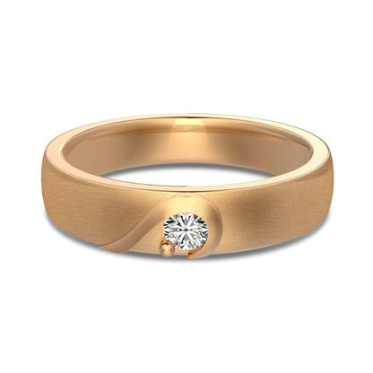 Minimalist Heart Zircon Rings