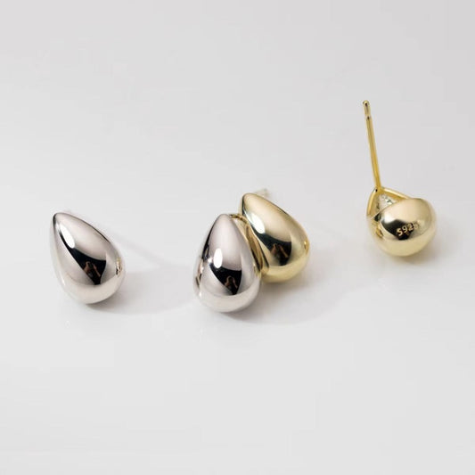 cute stud earrings sterling silver