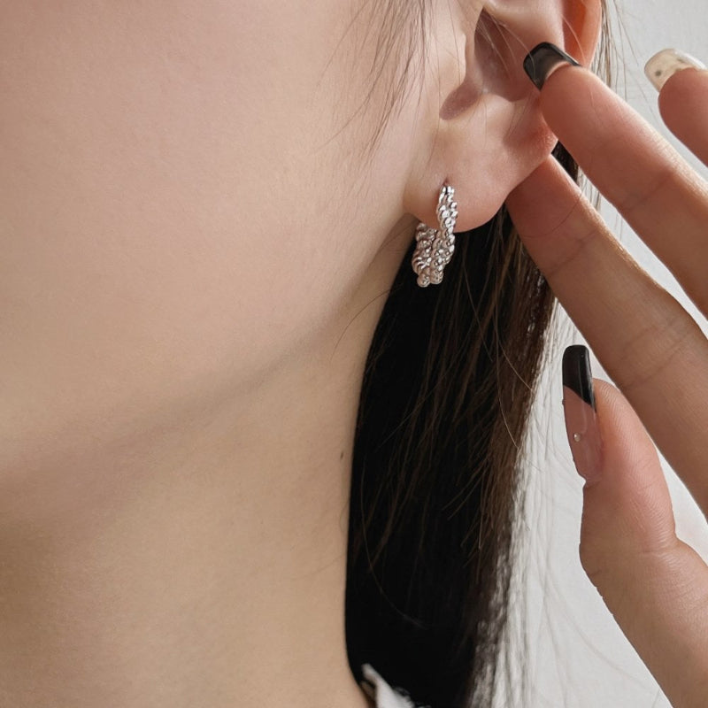 Mini Gold Twist Hoops

