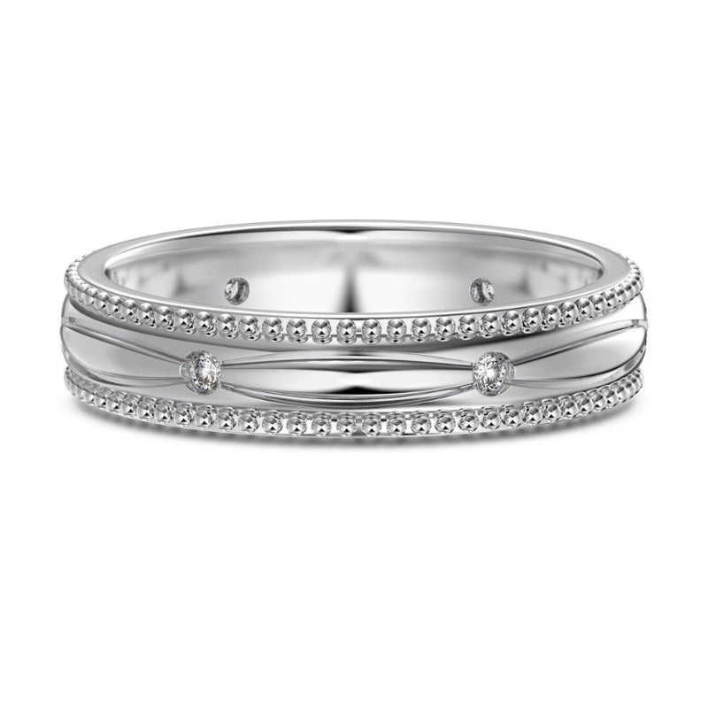 Elegant Couple Lover Jewelry Rings