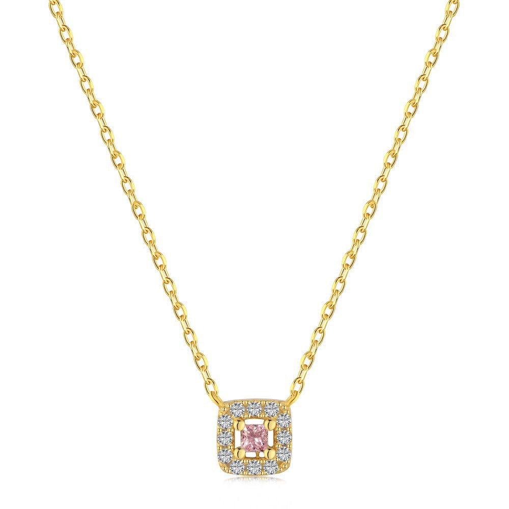 Luxe Zircon Pendant Necklaces