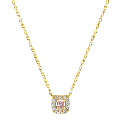 Luxe Zircon Pendant Necklaces